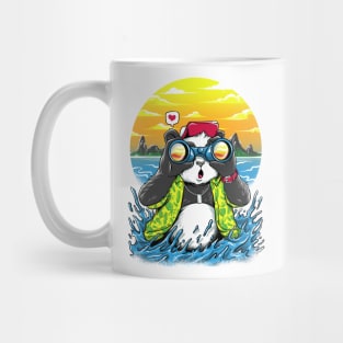 summer panda Mug